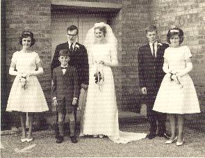 The marriage of Beryl Jean MARFLEET and Kenneth John Walsingham
