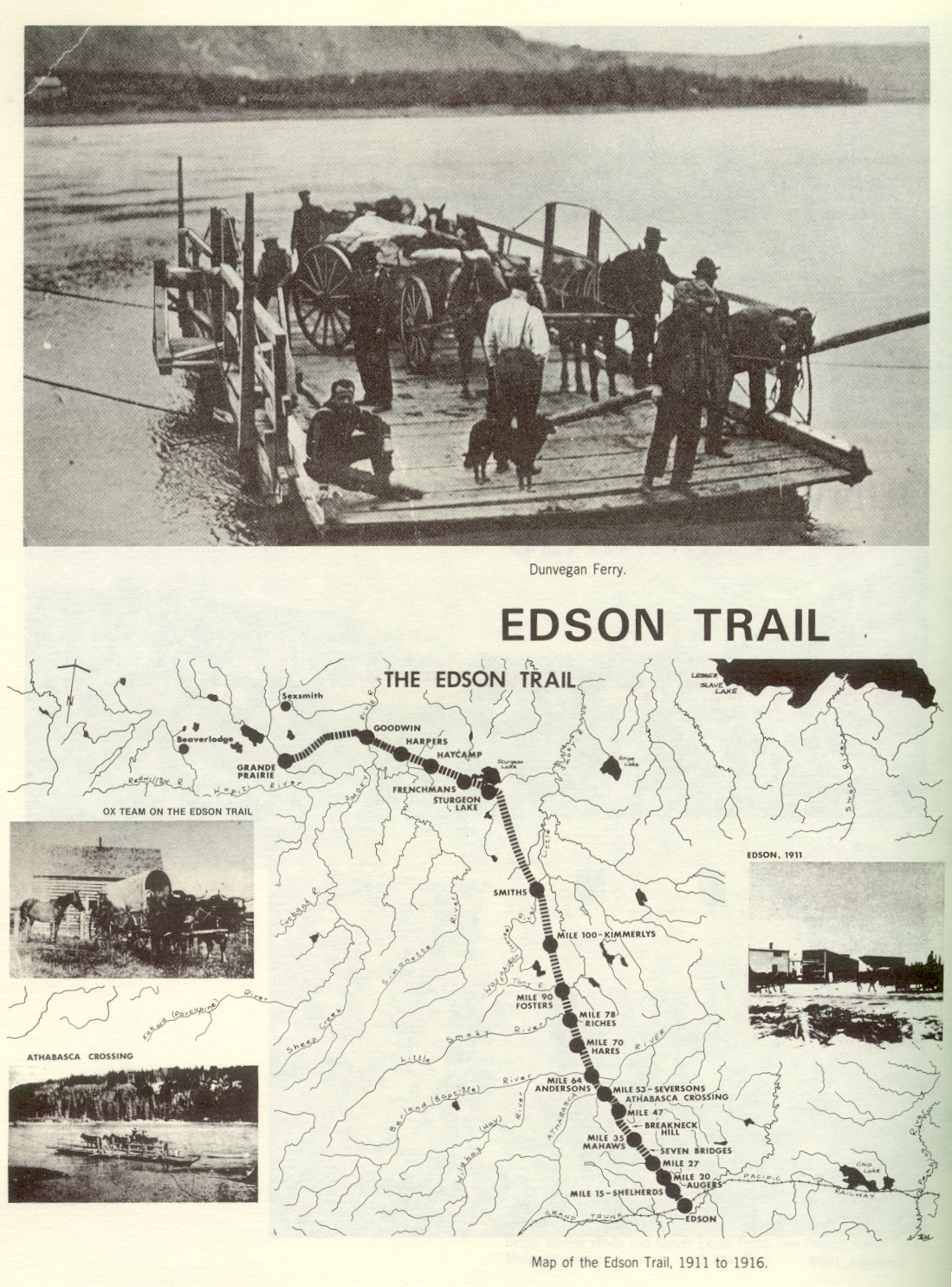 The Edson - Grande Prairie Trail 1911-1916