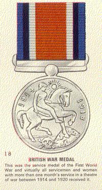 BRITISH WAR MEDAL